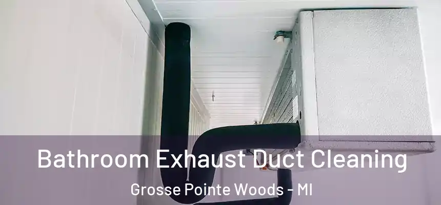  Bathroom Exhaust Duct Cleaning Grosse Pointe Woods - MI